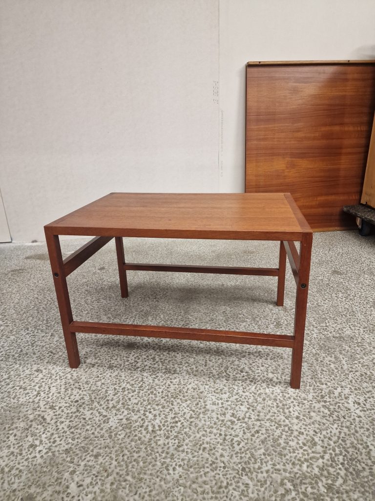 Sofabord, kantet, teak