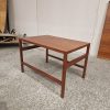 Sofabord, kantet, teak
