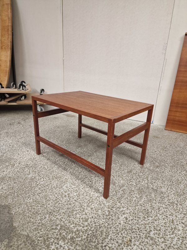 Sofabord, kantet, teak - Image 11