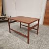 Sofabord, kantet, teak