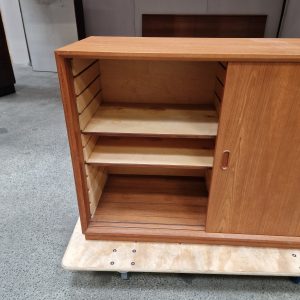 Kontormøbel, teak, skænk og bogreol - Image 9