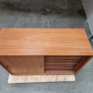 Kontormøbel, teak, skænk og bogreol - Image 6