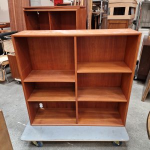 Kontormøbel, teak, skænk og bogreol - Image 14