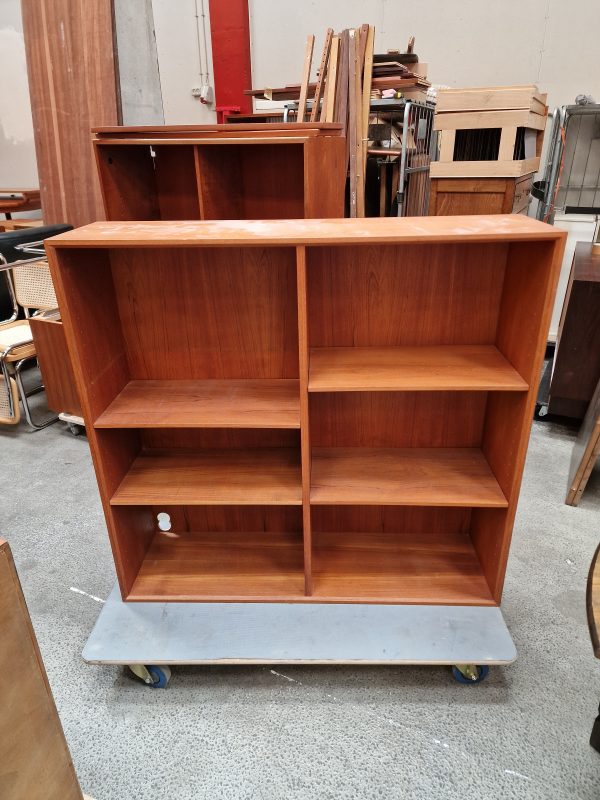 Kontormøbel, teak, skænk og bogreol