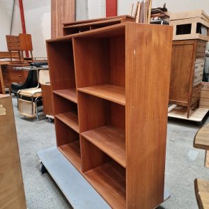 Kontormøbel, teak, skænk og bogreol - Image 12