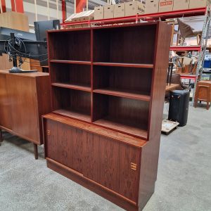 Reol, skænk og bogkasse palisander - Image 1