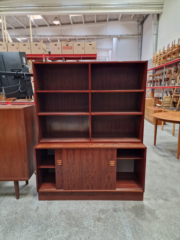 Reol, skænk og bogkasse palisander