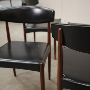 Fire spisestole i massiv palisander - Image 6