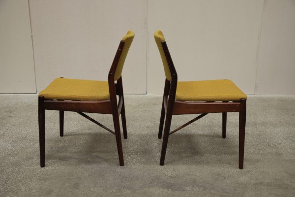 To spisestole i palisander af Arne Vodder, produceret hos Sibast Furniture - Image 4