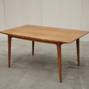 Spisebord med tillægsplader, teak, Alfred Christensen model 371/Boomerang