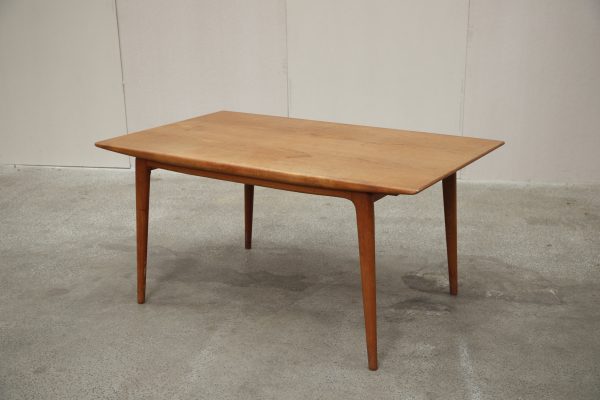Spisebord med tillægsplader, teak, Alfred Christensen model 371/Boomerang