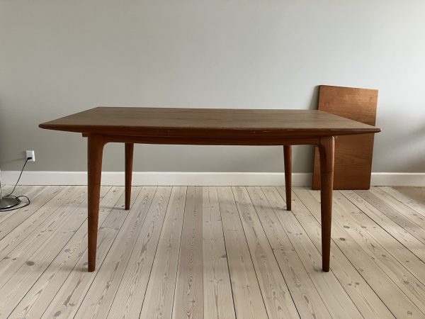 Spisebord med tillægsplader, teak, Alfred Christensen model 371/Boomerang - Image 27