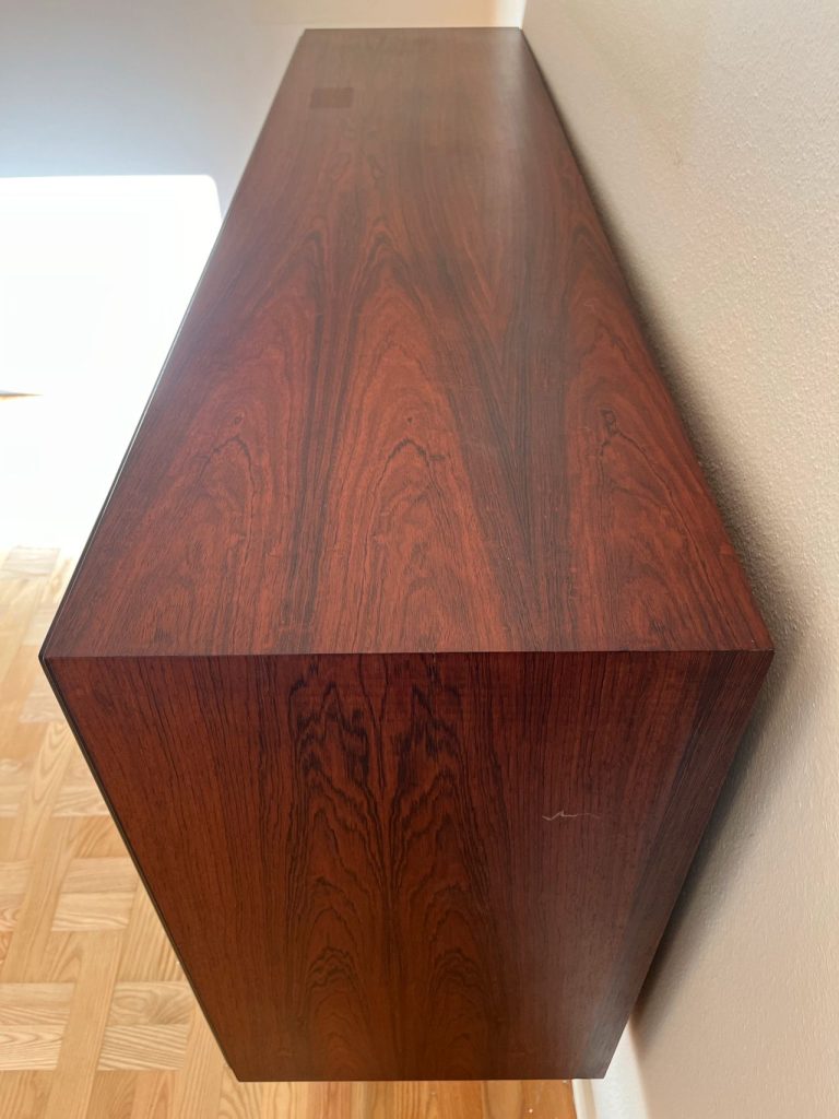 Dækketøjsskab, palisander, EW Bach