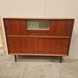 Skænk, med glaslåge og skydelåger - Image 6