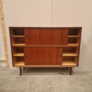 Skænk, med glaslåge og skydelåger - Image 7