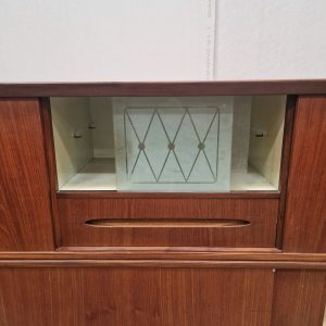 Skænk, med glaslåge og skydelåger - Image 8