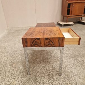 Bænk i krom og palisander - Image 5