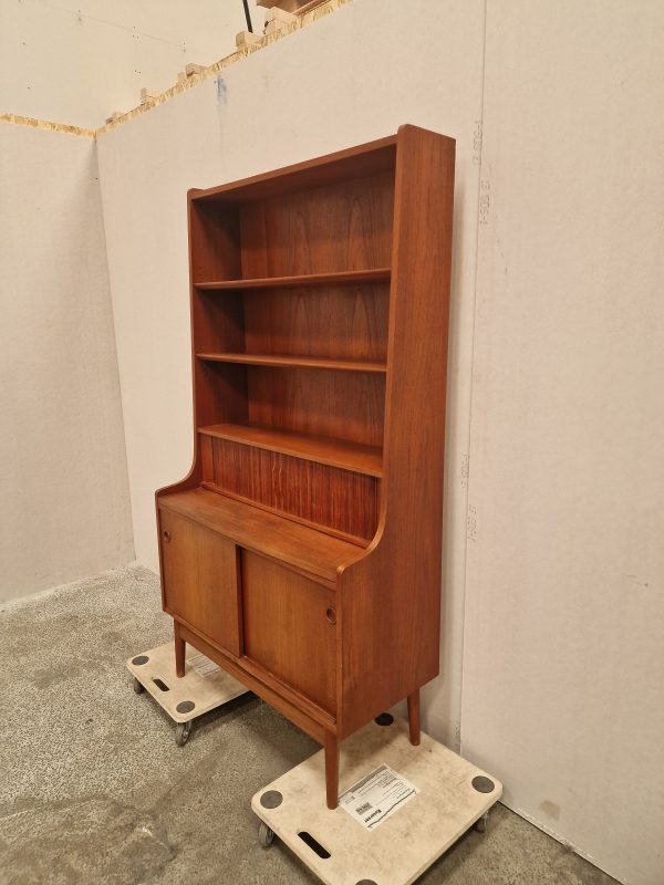 Bornholmerreol i teak med skydelåger - Image 3