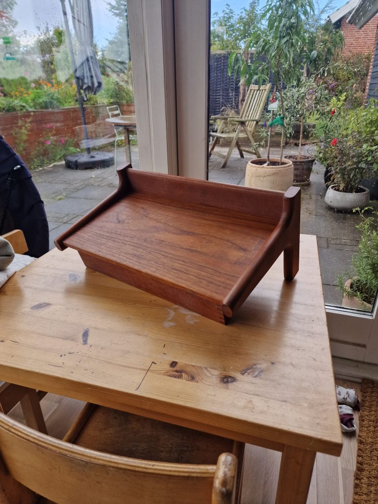 Natbord, teak, Børge Mogensen