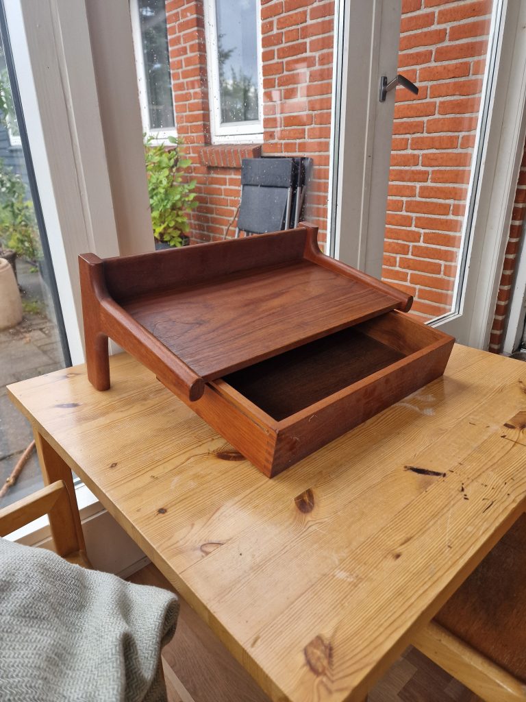 Natbord, teak, Børge Mogensen