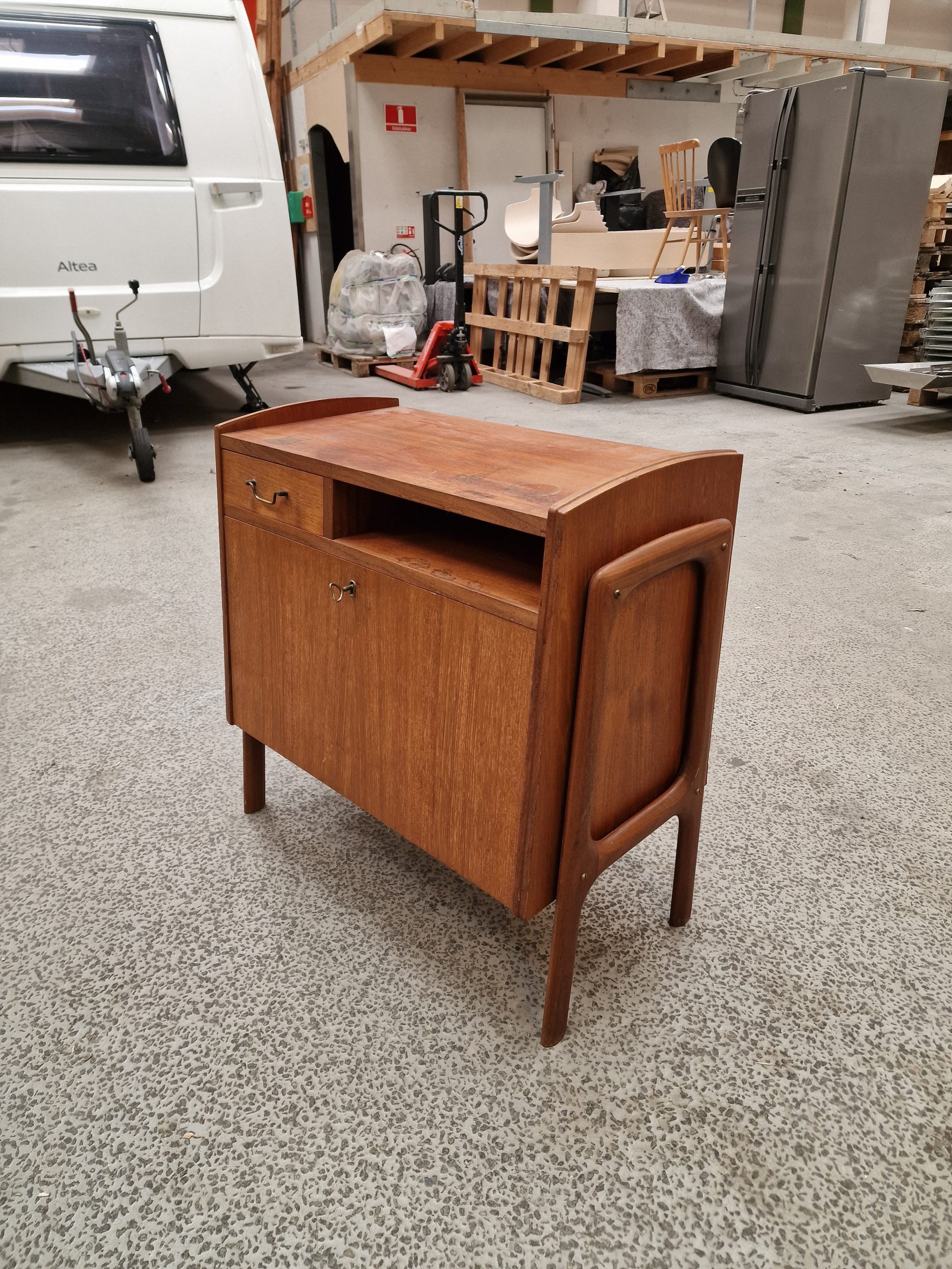 LP/vinyl møbel i teak - Image 8