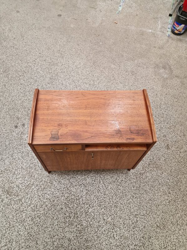 LP/vinyl møbel i teak