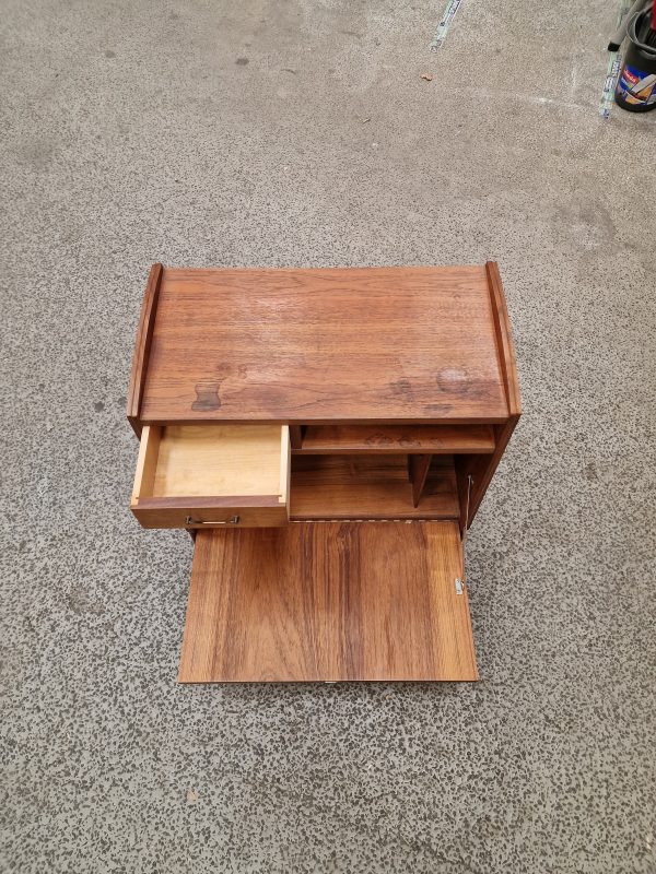 LP/vinyl møbel i teak