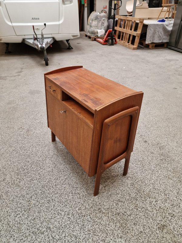 LP/vinyl møbel i teak