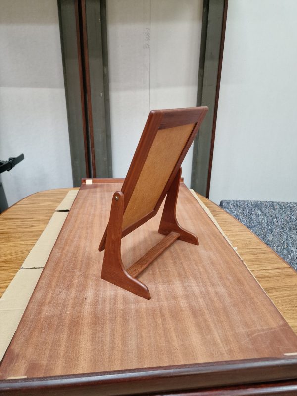 Vipbart spejl, teak - Image 2