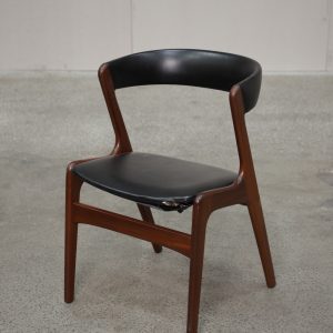 Én spisestol, massiv teaktræ eller mahogni, model T21 produceret af Korup Stolefabrik - Image 4