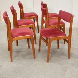 Seks spisestole