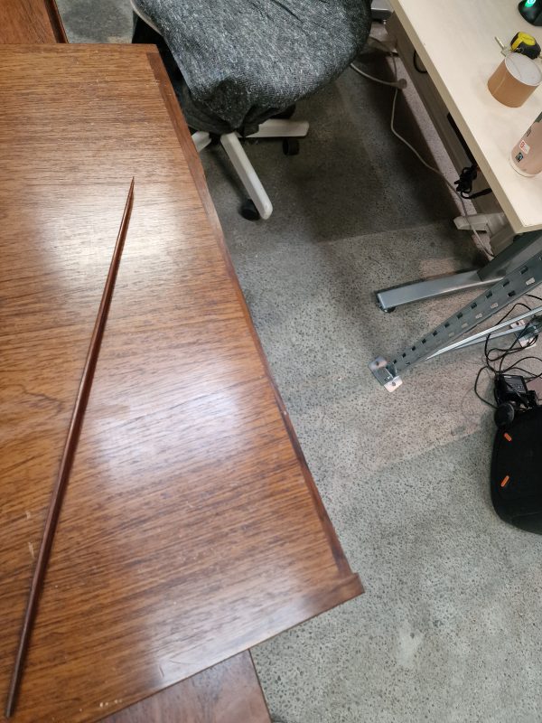 Smal skænk, palisander, Omann Jr, model nr 4, afslået liste - Image 3