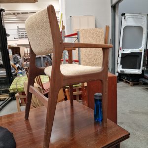 Armstol, massiv teak, Erik Buch