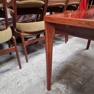 Spisebord med hollandsk udtræk, palisander, Kjærnulf - Image 3