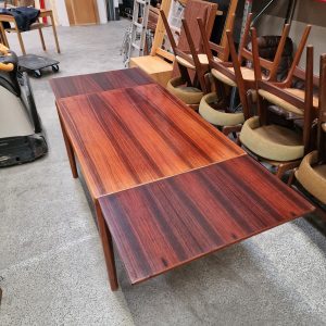 Spisebord med hollandsk udtræk, palisander, Kjærnulf - Image 4