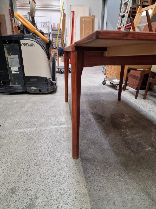 Spisebord med hollandsk udtræk, palisander, Kjærnulf