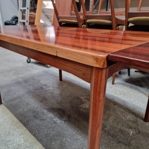 Spisebord med hollandsk udtræk, palisander, Kjærnulf - Image 7
