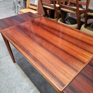 Spisebord med hollandsk udtræk, palisander, Kjærnulf - Image 9