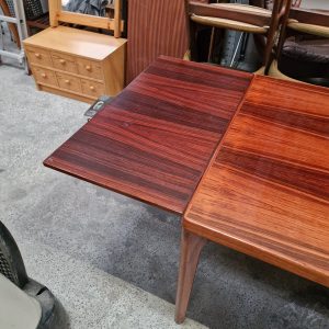 Spisebord med hollandsk udtræk, palisander, Kjærnulf - Image 10