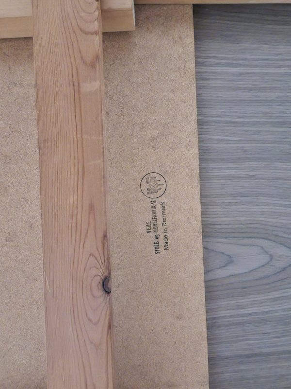 Spisebord med hollandsk udtræk, palisander, Kjærnulf