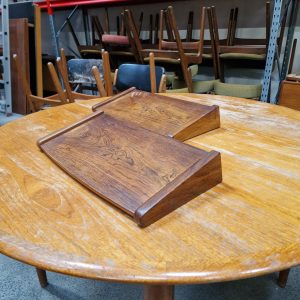 Sæt væghængte natborde i palisander