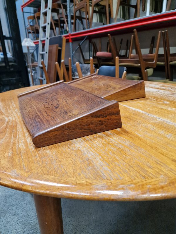 Sæt væghængte natborde i palisander