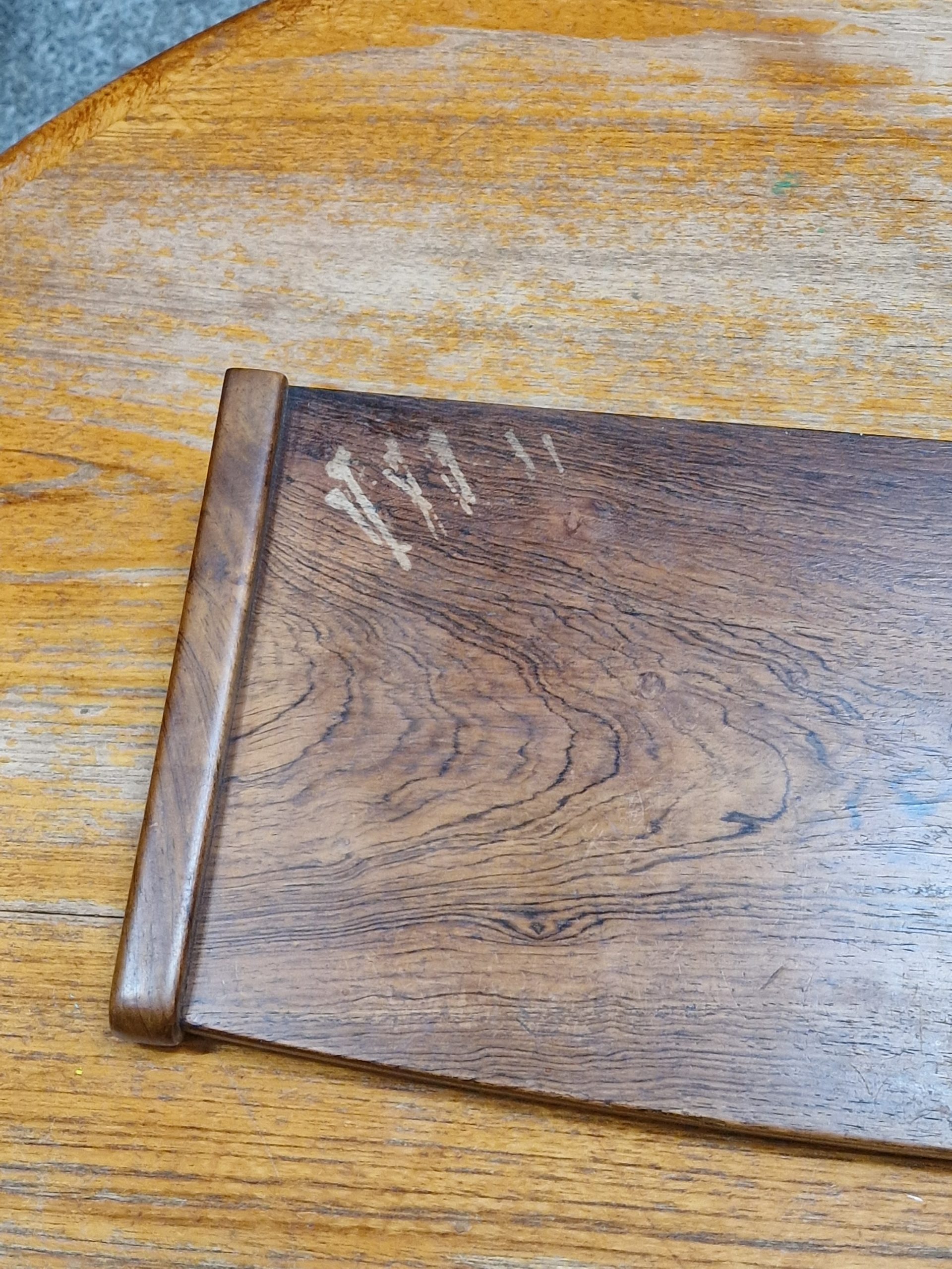 Sæt væghængte natborde i palisander - Image 4