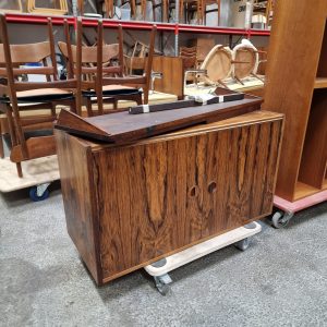 Vangereol, skab og tidshylde, palisander - Image 1