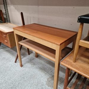 Sidebord, teak og egetræ, SKM - Image 4