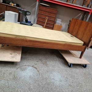 To senge i palisander med madrasser - Image 12