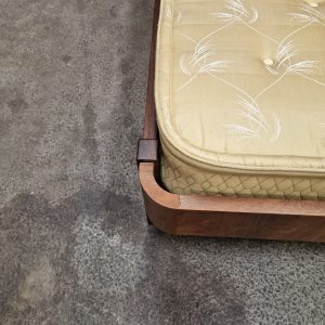 To senge i palisander med madrasser - Image 4