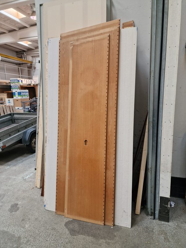 Bagplader/vanger, egetræ, Poul Cadovius