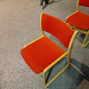 Fem konferencestole, bøgetræ - Image 8