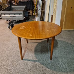 Rundt spisebord, teak, Skovmand Andersen
